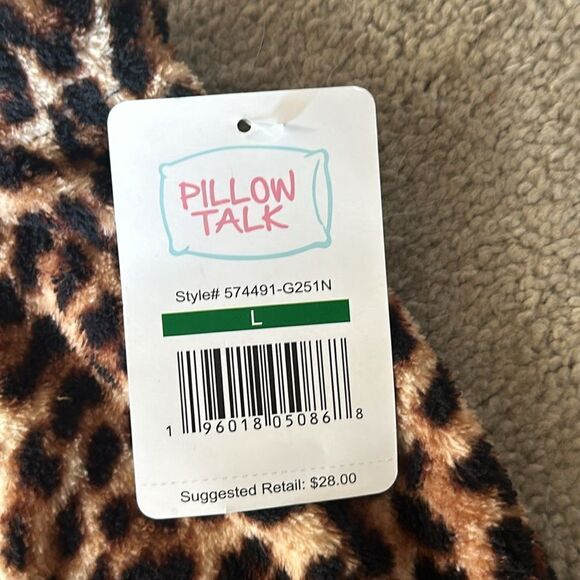 Pillow Talk Plush Leopard Pajama Pants! - Picture 5 of 14
